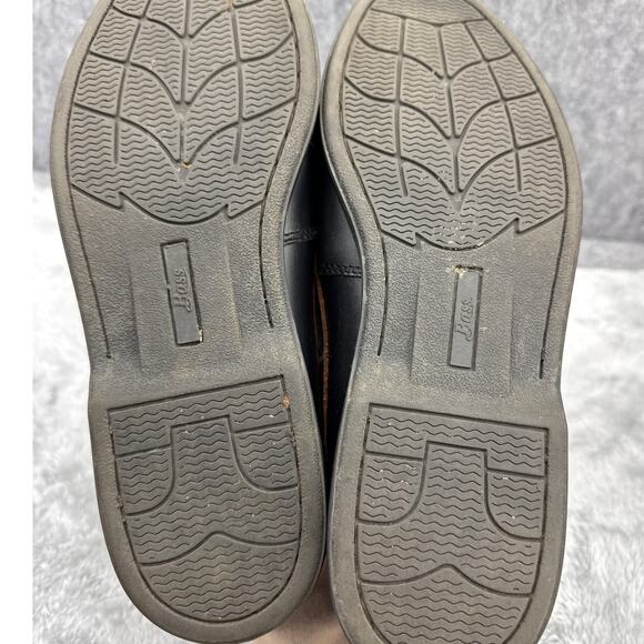 Gh Bass Seafarer Vintage Black Brown Leather Slip On Boat Loafer Men 9.5 - Picture 9 of 9